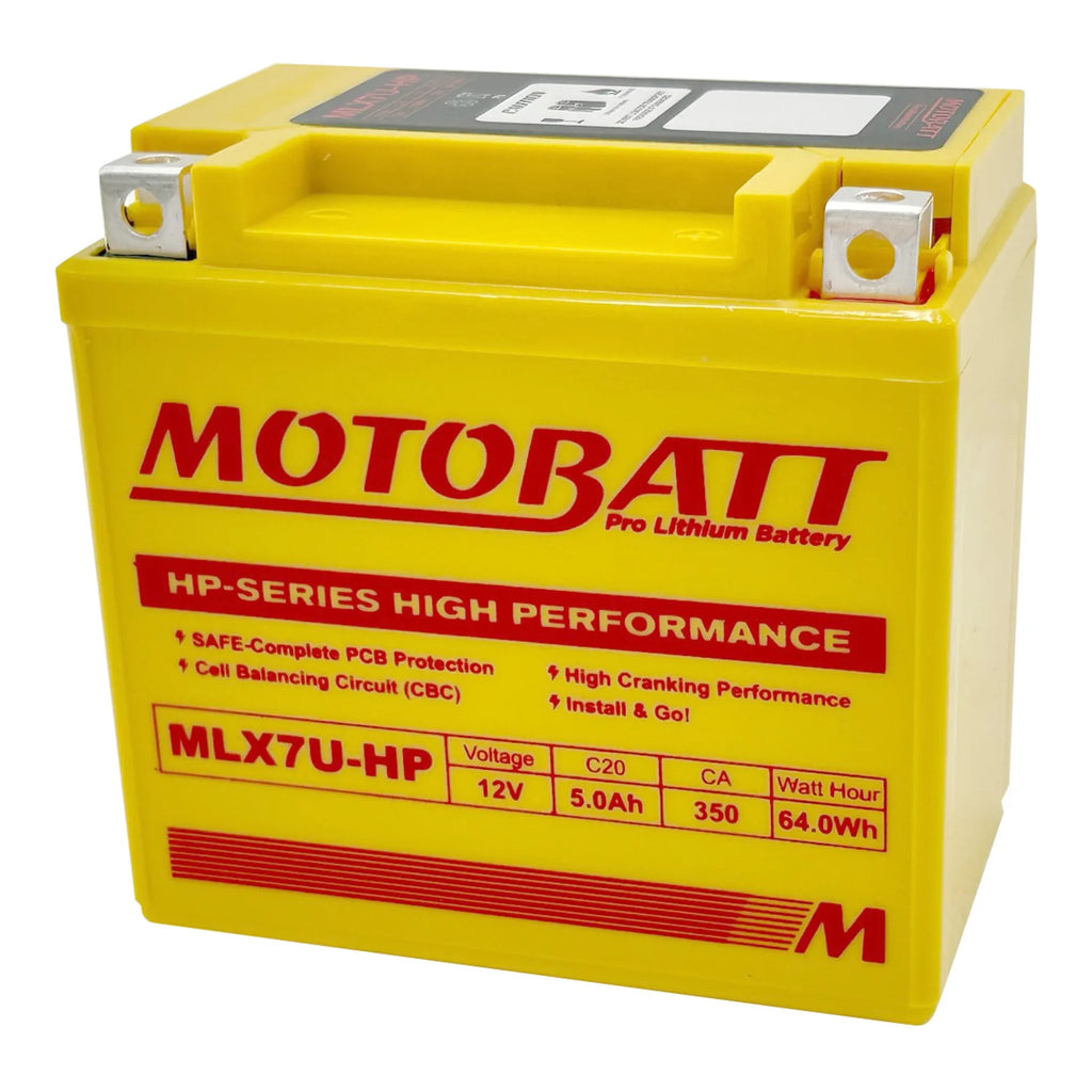 Battery motobatt MLX7U-HP Lithium  Africa Twin