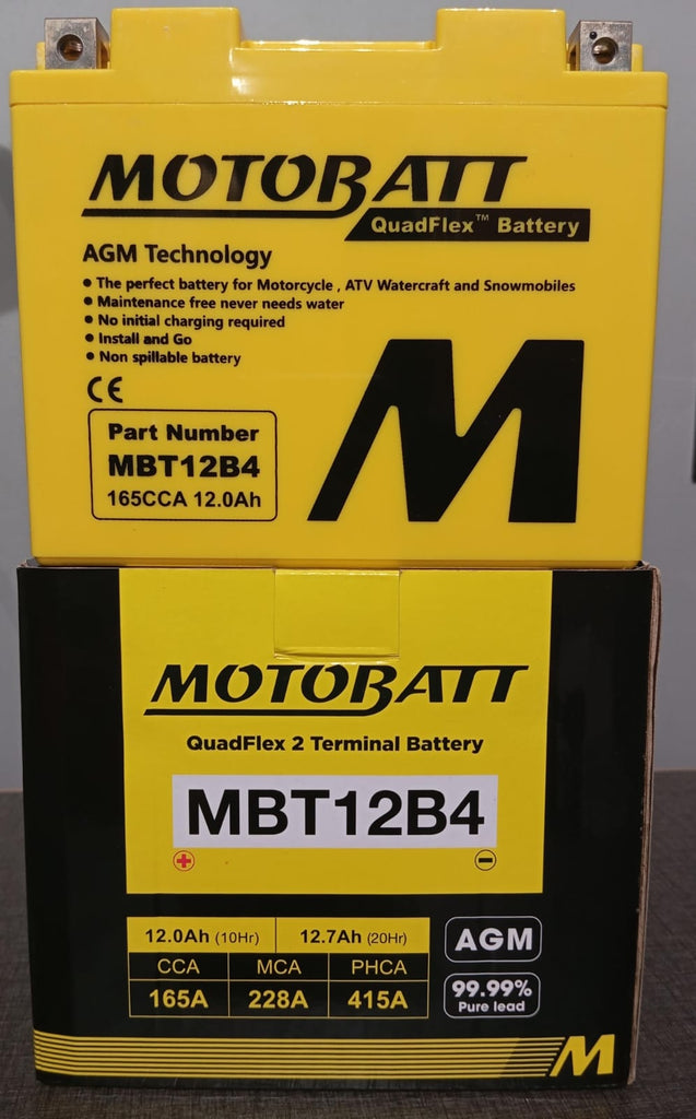 Battery Motobatt MBT12B4