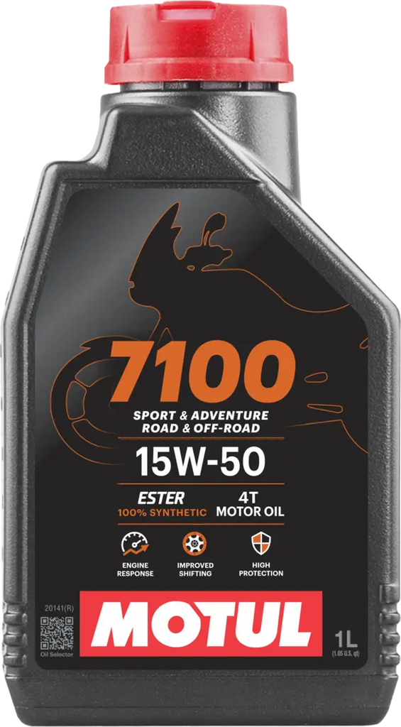 Motul 7100 15W-50 4T  Synthetic Oil 1 Liter