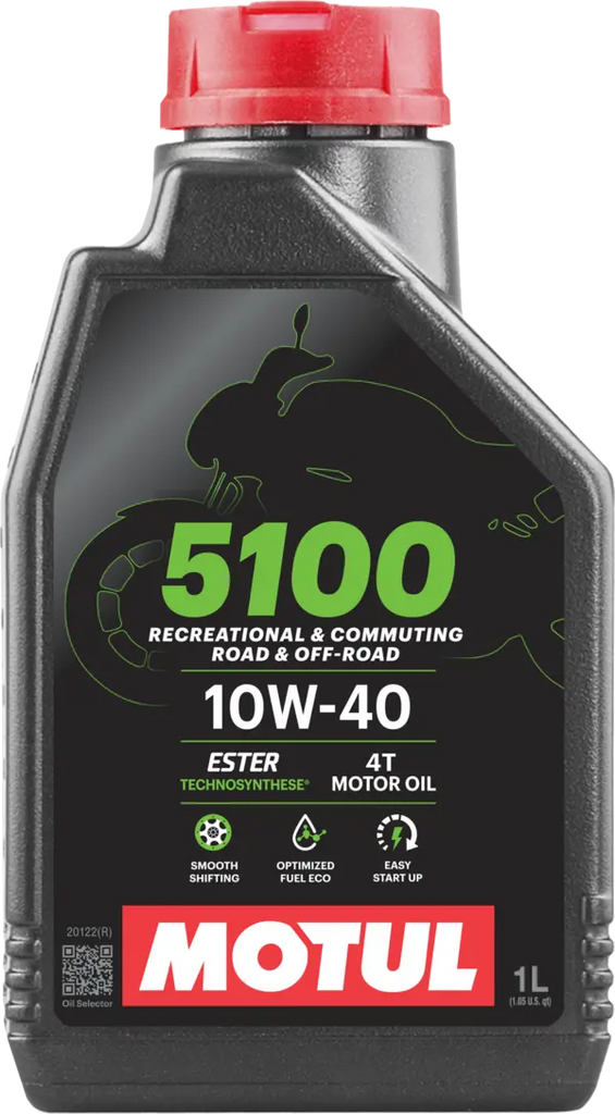 Motul 5100 10W-40 4T  Synthetic Oil 1 Liter
