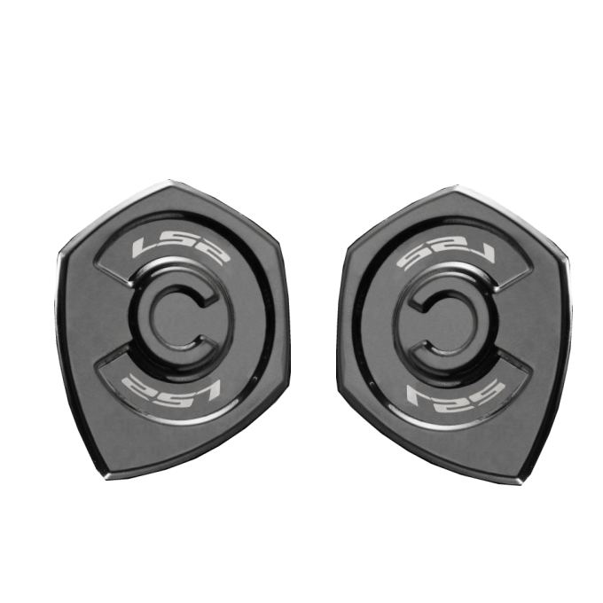 FF901 Plat Chin Bar Carbon Metal