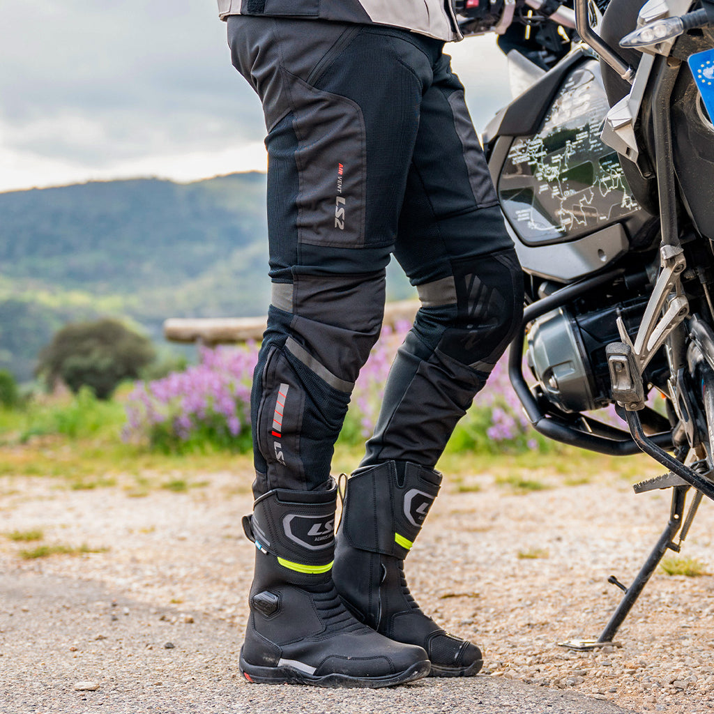 LS2 Como Air Man Pant Black Dark Grey Short