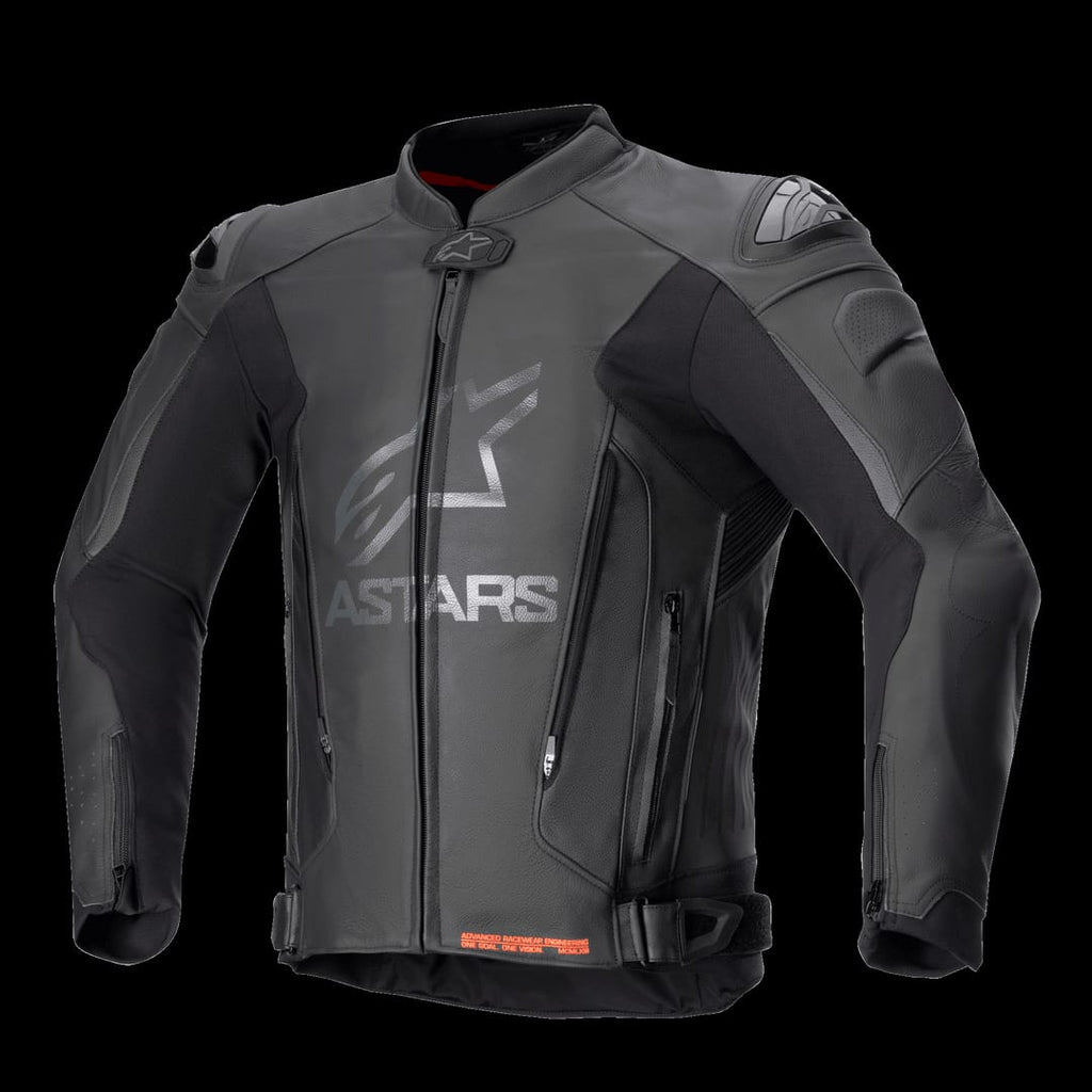 GP Plus R V4 Racing Leather Alpine Star Jacket