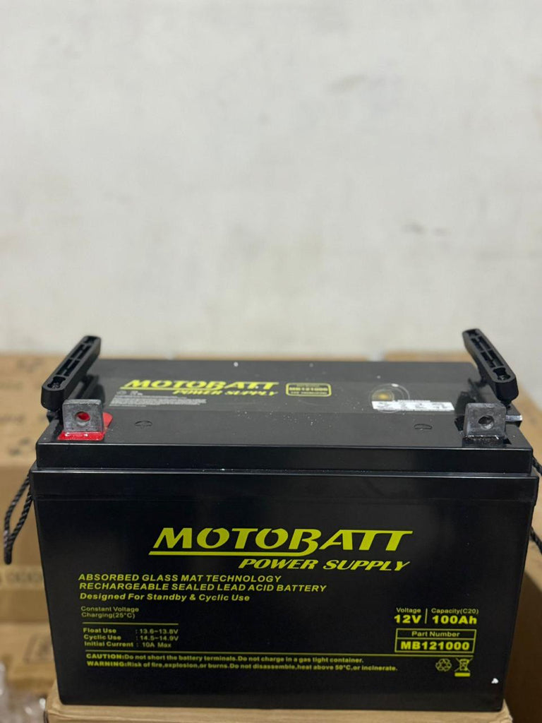 MOTOBATT MB121000 DEEP CYCLE BATTERY