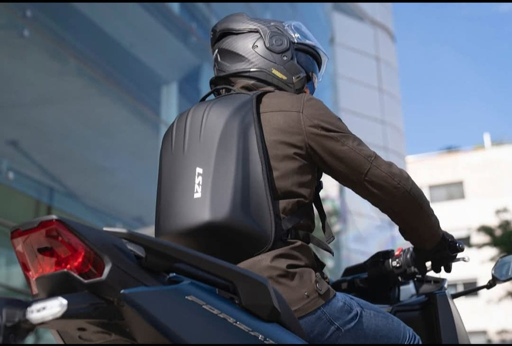 Back Pack EVA/PVC Carbon Grain Black