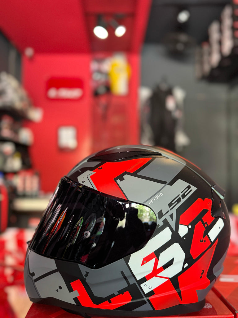 FF353 Rapid II Pixel Red Grey Black