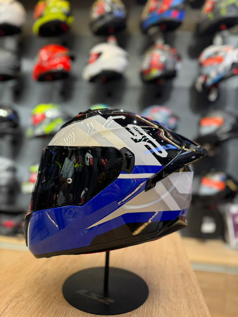 FF806 Fusion Gloss  White Blue