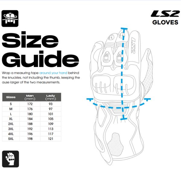 GLOVE SIZE CHART