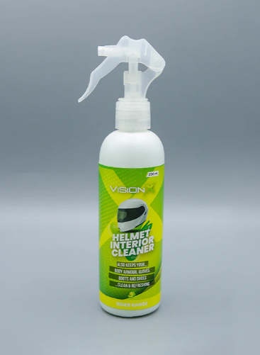 Helmet Interior Cleaner 250ml & 50ml Vision X