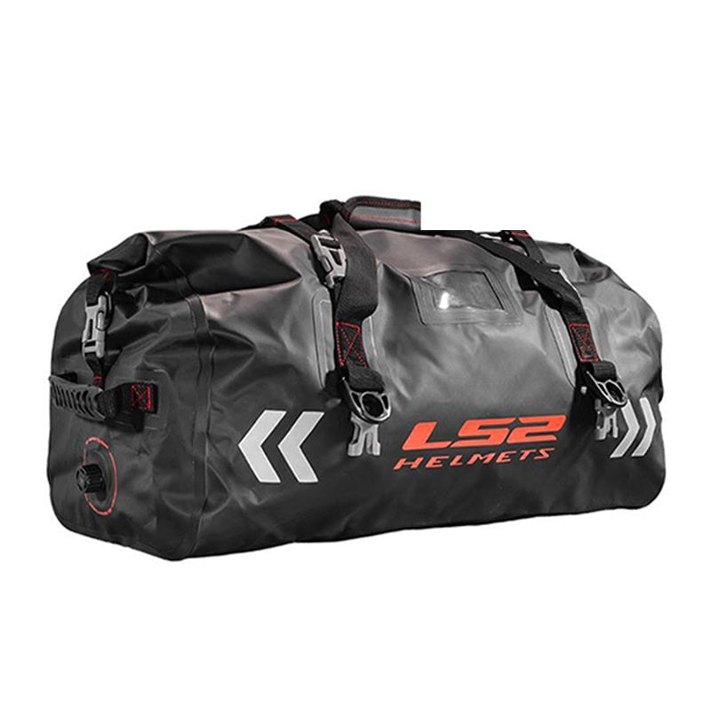 Luggage Bag Waterproof PVC 65L Black & camo grey